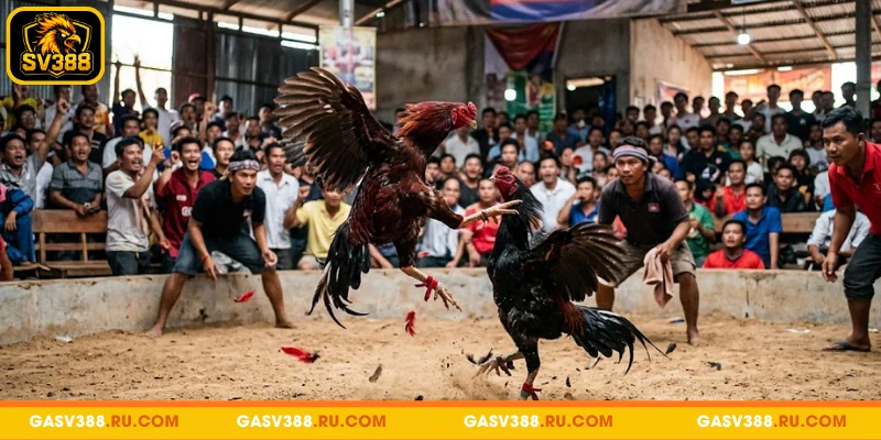 Gà chiến Thomo - Các loại hình đá gà được yêu thích tại SV388