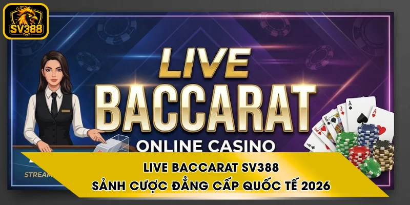 Live Baccarat SV388 - Sảnh Cược Đẳng Cấp Quốc Tế 2026