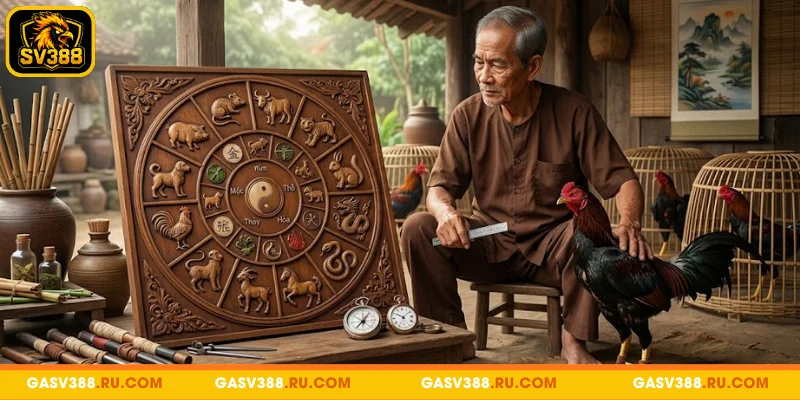 Sơ lược phương pháp xem ngày đá gà theo 12 con giáp
