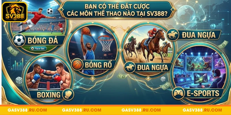 Top siêu phẩm đang được yêu thích tại thể thao SV388