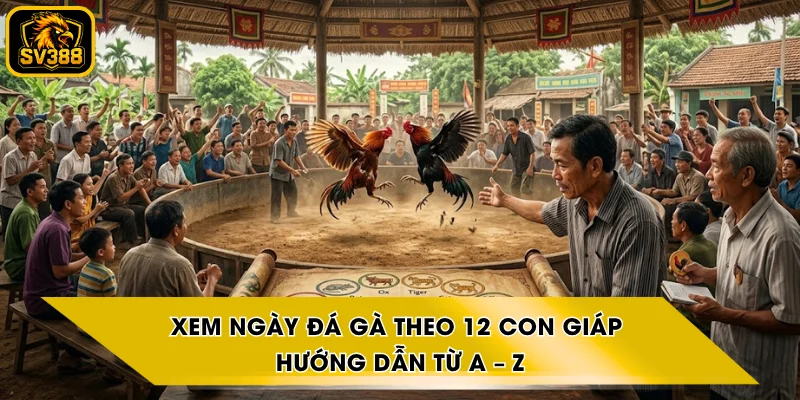 Xem Ngày Đá Gà Theo 12 Con Giáp - Hướng Dẫn Từ A – Z